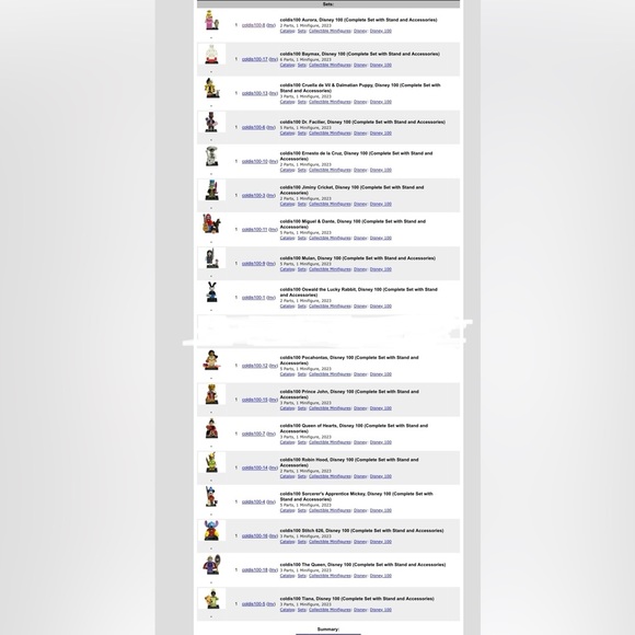 Disney 100 Set of 17 - Picture 5 of 9